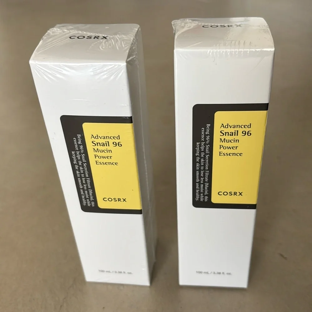 New, Sealed COSRX Advanced Snail 96% Mucin Power Essence Bundle